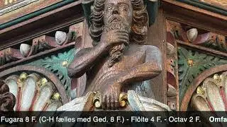 Julen har englelyd. Orgelkoral komponeret og spillet af VIBEKE ASTNER. Ramus orgel, Saksk&oslash;bing kirke