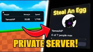 (MOBILE & PC) How to CREATE Your OWN PRIVATE SERVER Both in MOBILE and PC In Steal An Egg ROBLOX!