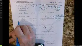 ACT Geometry Review Problems 1 5