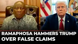 South Africa President Ramaphosa&rsquo;s Message to the World Exposing Trump&rsquo;s False Claims | G20 | USA