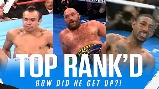 How Did He Get Up?! | TOP RANK'D