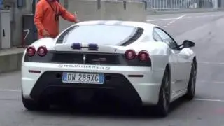 Ferrari 430 Scuderia Exhaust Note on Track!