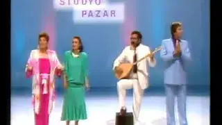 Canan Başkaya - Ümit Tokcan - Necla Akben - Yavuz Top - Münih(Trtİnt Yayınlarının Başladığı Program)