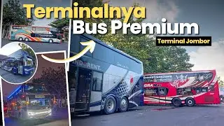 TERMINALNYA BUS TINGKAT JOGJA | Terminal Jombor Angkatan Sore