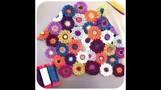 Tuto Crochet: la Fleur japonaise le&ccedil;on1