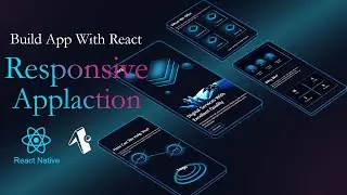 Responsive React Native App With No image Using Expo | Create React Native App Just Like CSS Part 2