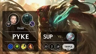 Pyke Support vs Janna - EUW Challenger Patch 9.14