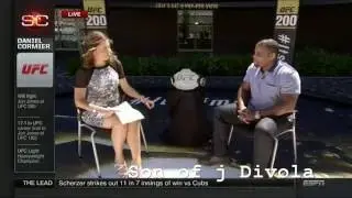 Wendi Nix Tight Legs in Red & Hannah Storm | ESPN
