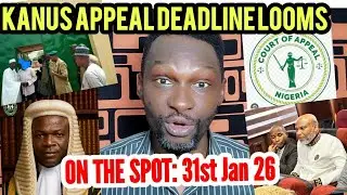 ON THE SPOT: 31ST JAN 26. KANU TRIAL APPEAL DEADLINE, BIAFRA AND THE WAY FORWARD. 