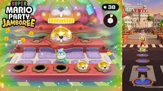 Super Mario Party Jamboree - Koopathlon Online (Spike Gameplay)