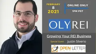 Growing Your REI Business - OlyREI - Ryan Garrison with Justin Silverio of Open Letter Marketing