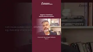 Типичные неврологические проявления | Часть 2 Синдром Шегрена и нервная система