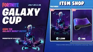 GALAXY SCOUT SKIN in Fortnite Item Shop - How to Unlock GALAXY SCOUT & GALAXY WRAP for FREE