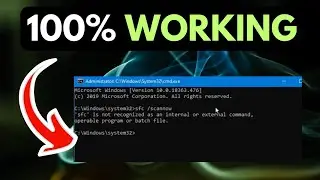 SFC Scannow Not Working in Windows 11 FIXED
