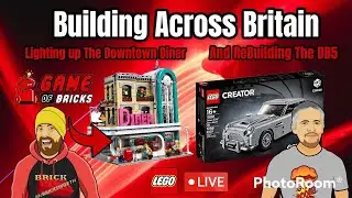Building Across Britain: Installing lights and re building cars!