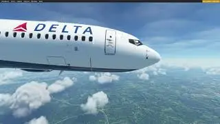 MSFS 2020 Delta Air Lines flight Atlanta to Cincinnatti