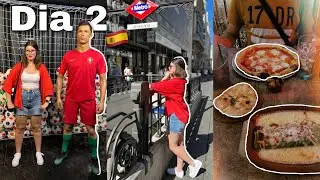 MUITA COMIDA | MUSEU de CERA | LOJA do REAL MADRID | Ana Santos