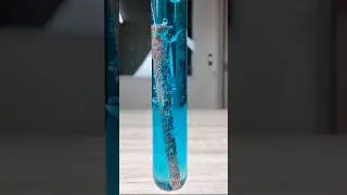 Iron nail and Copper sulphate Displacement Reaction