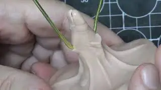 Alien Jelly sculpted with polymer clay