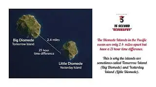 These Islands Are 2.4 Miles &mdash; and 21 Hours Apart? - 15 Second Geography  ⁨@FiveEd⁩