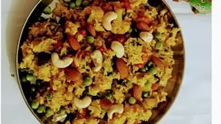 Mix veg pulao recipe,How to make mix veg pulao 