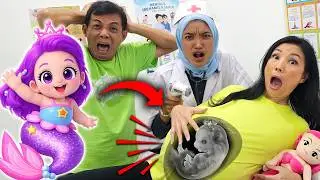 PREGNANT MOM RAINBOW BUBBLEGEM BABY? STOMACH PAIN, GO TO THE DOCTOR!