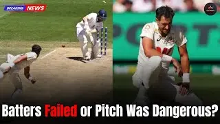 MCG Pitch Rated UNSATISFACTORY | Test Cricket or Just a Tamasha?
