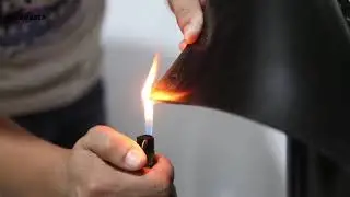Rubber sheet -Flame retardant Test