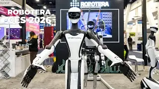 Robotera showcases L7 Full Size Humanoid and XHAND1 at CES 2026