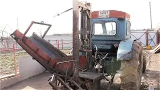 Дровокол Дракон спустя 7 лет работы. Печка в Т-40. Ответы на вопросы.