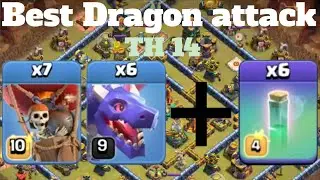 COC Best Dragon Balloon Attack Strategy Th 14 2023 |Dragon Balloon Attack Th14&nbsp;