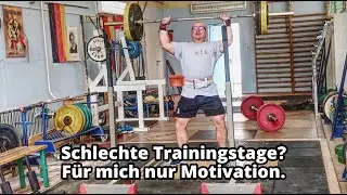 Heute lief gar nichts beim Training, Zeit für Geschichten von damals - 55 Jahre Powerlifter