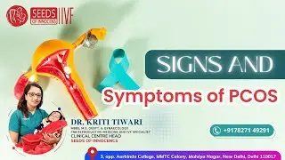 Signs and Symptoms of PCOS | Dr. Kriti Tiwari #pcos #pcossymptoms #pcoscommunity #pcostreatment