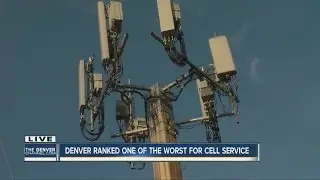 Denver ranked one of the worst for cell service