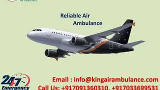 Hire King Air Ambulance in Jabalpur and Indore at Low-Fare by King