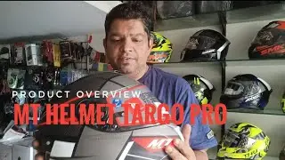 Product Overview - MT Helmet Targo Pro (EcE, DoT, ISI and 3* Sharp)