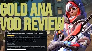Gold Ana Vod Review (Kings Row) Overwatch 2