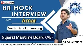 Gujarat Maritime Board(AE)-HR Mock Interview | ME | HR Interview questions