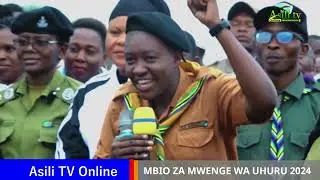 SHAKA HAMDU SHAKA MKUU WA WILAYA YA KILOSA AONGOZA MAPOKEZI YA MWENGE WA UHURU - MTUMBATU