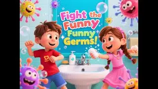 Wash Your Hands Song for Kids | Easy Steps to Fight with Germs | Kids will love this song