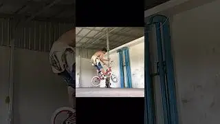 Bmx How to Bunny Hop Barspin BMX bmxflatland funny bmxoldschool #shorts  #youtubeshorts