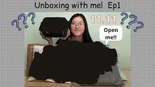 Unboxing with me Ep1 (11.11 sale)