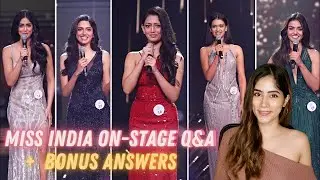 Femina Miss India 2022 Top 5 Q&A With Answers | Nikita Tanwani