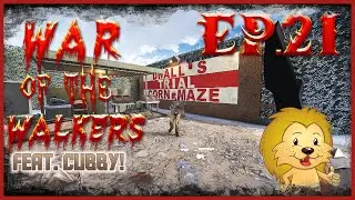 MAZE OF DEATH! - 7 Days to Die War of the Walkers - Episode 21