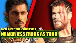 MCU Director confirms Namor is as strong as Chris Hemsworth's Thor- SuperBikash-#thor #blackpanther2