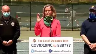 Nassau County Laura Curran's Funny Address Tennis Balls Guidelines Amid Covid-19 Pandemic
