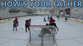 HOW'S YOUR FATHER... *MIC&rsquo;D UP* Go Pro Hockey Goalie