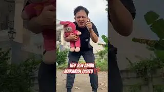 HEY JGN NGAMBIL MAKANAN DISITU⁉️😤#treanding #funny #lucu #komedi #trendingshort #bocilhappy #shotrs