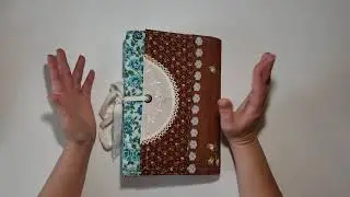 My New Junk Journal Fabric Trifold 2021
