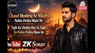 Chand Mashriq Se Nikalta Nahin | Soulful AI Song | Saeed Qais | ZK Songs